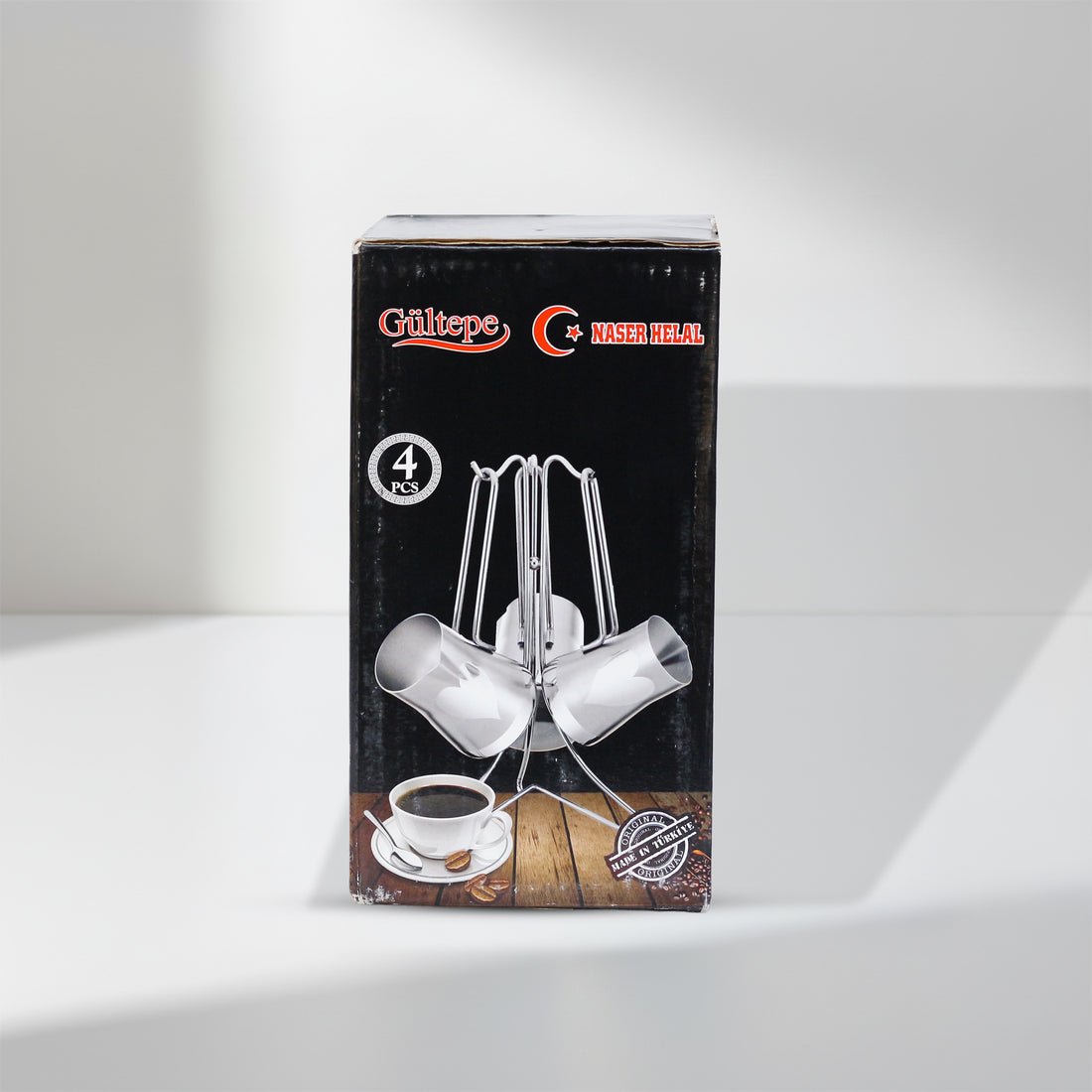 Gültepe Naser Helal 4-Piece Coffee Pot Set
