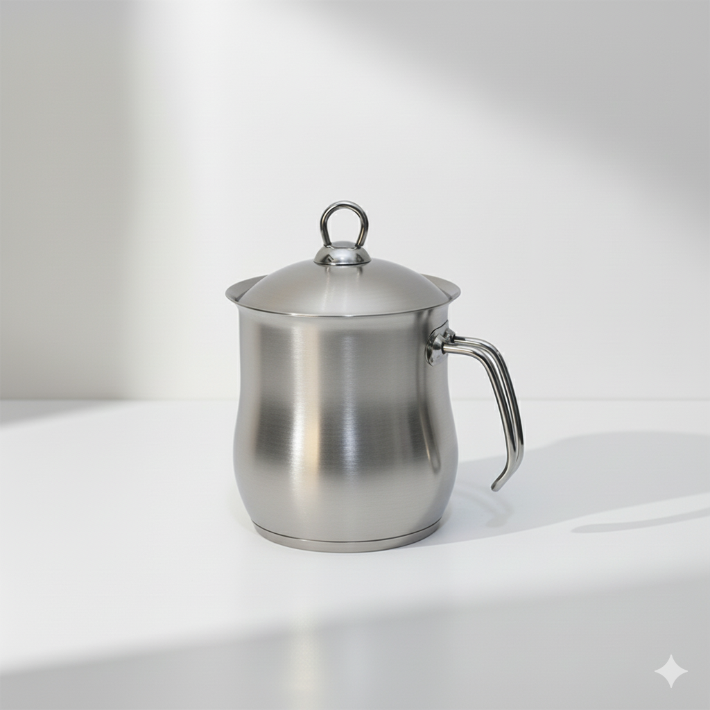 Fast Anatolia Elite Stainless Steel Milk Pot – 2.0 Liter