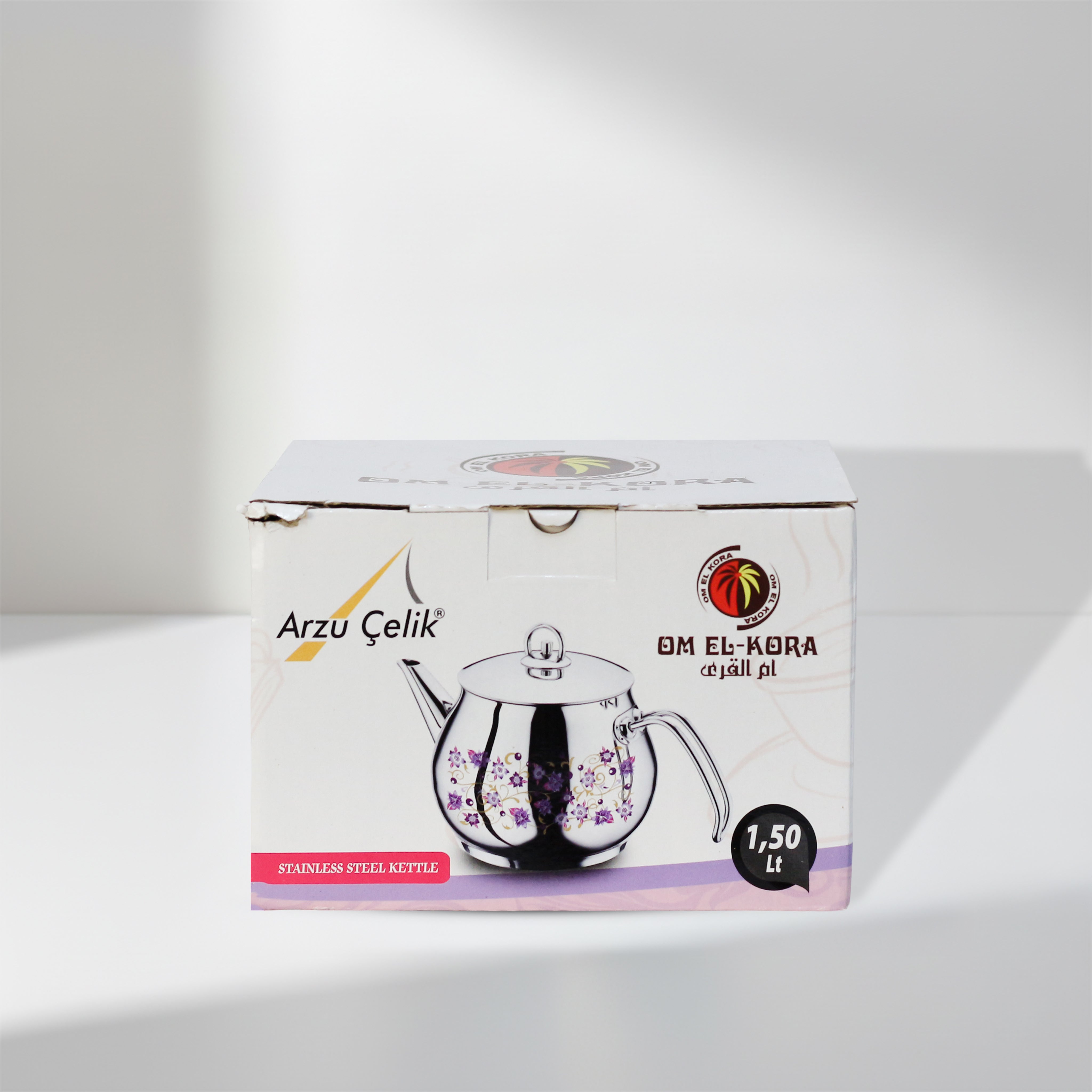 Arzu Çelik Stainless Steel Kettle – 1.5 Liter