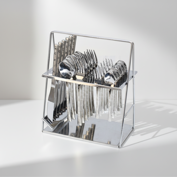 Poland 30-Piece 18/10 Stainless Steel Cutlery Set