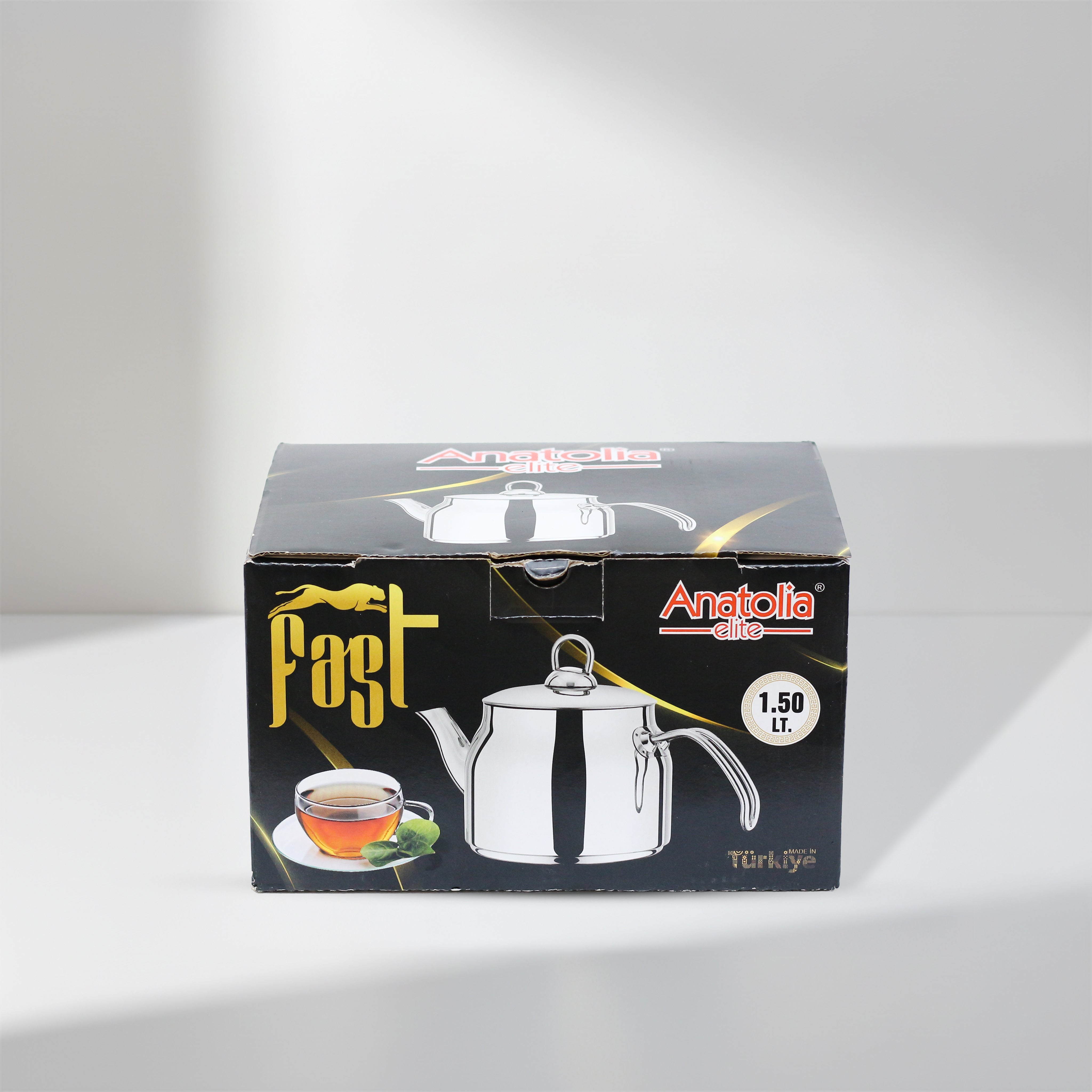 Fast Anatolia Elite Stainless Steel Teapot – 1.5 Liter